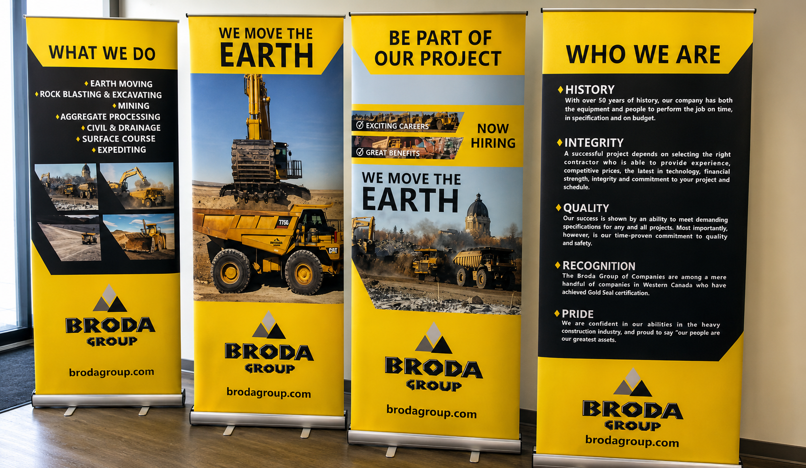 Broda Retractable Banners