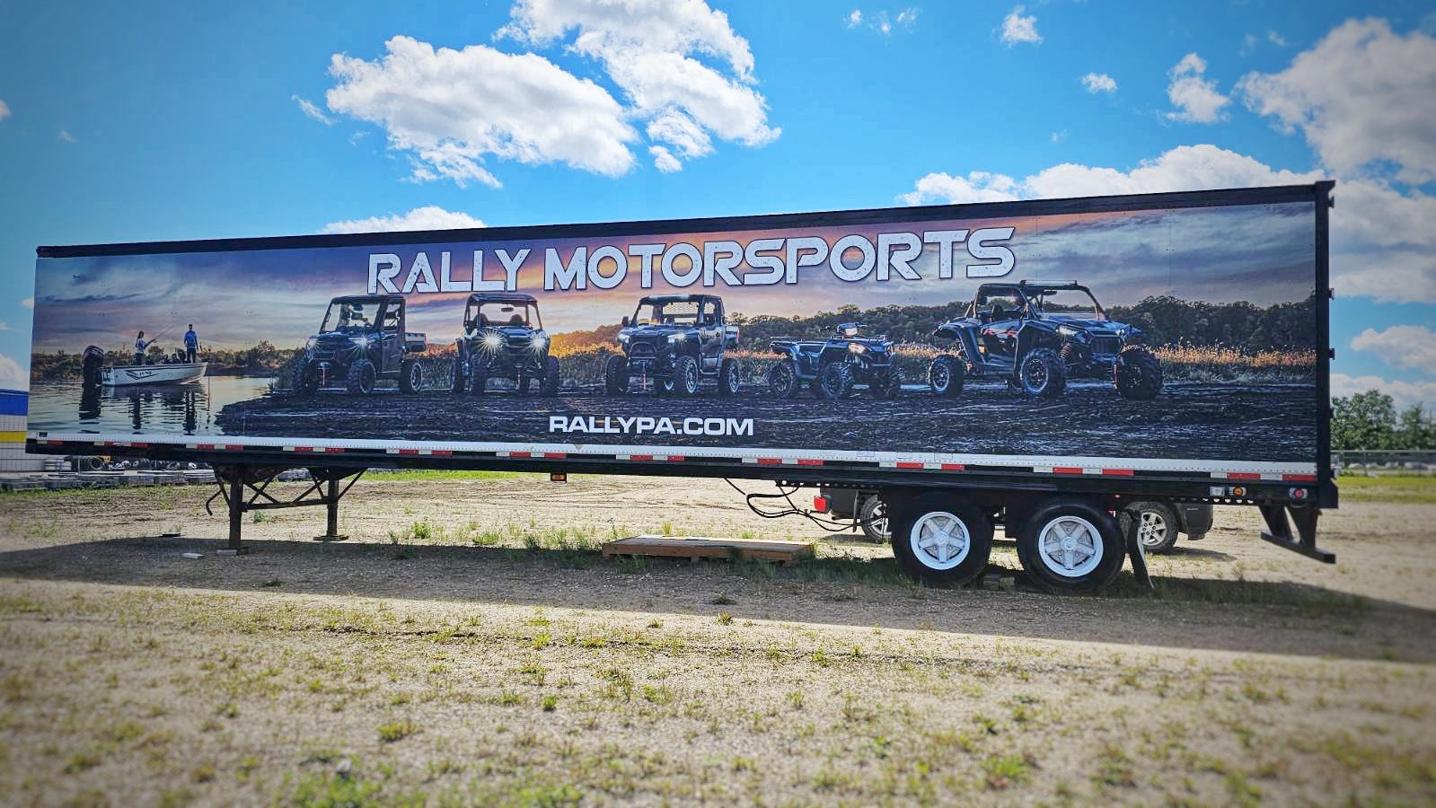 Rally Motorsports exterior signage