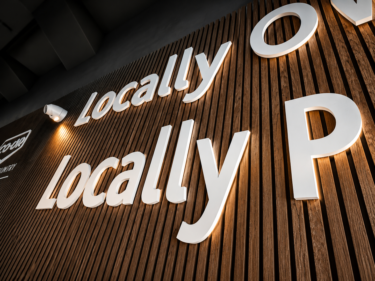 Co-op Locally Owned Wall Graphic